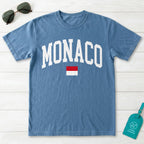 Monaco Collegiate Flag T-Shirt
