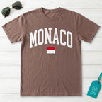 Monaco Collegiate Flag T-Shirt