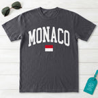Monaco Collegiate Flag T-Shirt