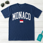 Monaco Collegiate Flag T-Shirt