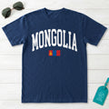Mongolia Collegiate Flag T-Shirt