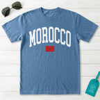 Morocco Collegiate Flag T-Shirt
