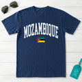 Mozambique Collegiate Flag T-Shirt