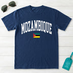 Mozambique Collegiate Flag T-Shirt