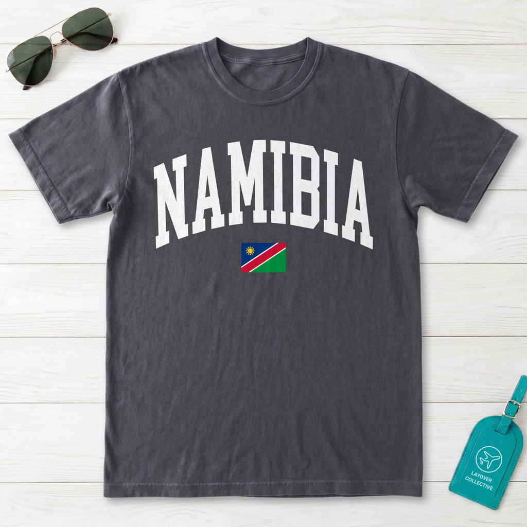 Namibia Collegiate Flag T-Shirt