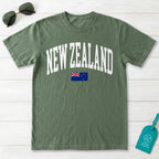 New Zealand Collegiate Flag T-Shirt
