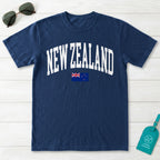 New Zealand Collegiate Flag T-Shirt