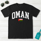 Oman Collegiate Flag T-Shirt