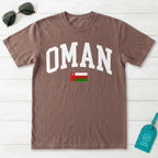 Oman Collegiate Flag T-Shirt