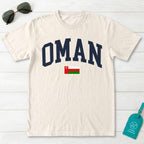 Oman Collegiate Flag T-Shirt