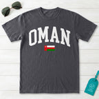 Oman Collegiate Flag T-Shirt