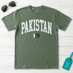 Pakistan Collegiate Flag T-Shirt