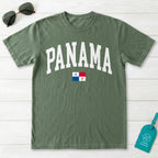 Panama Collegiate Flag T-Shirt