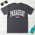 Paraguay Collegiate Flag T-Shirt