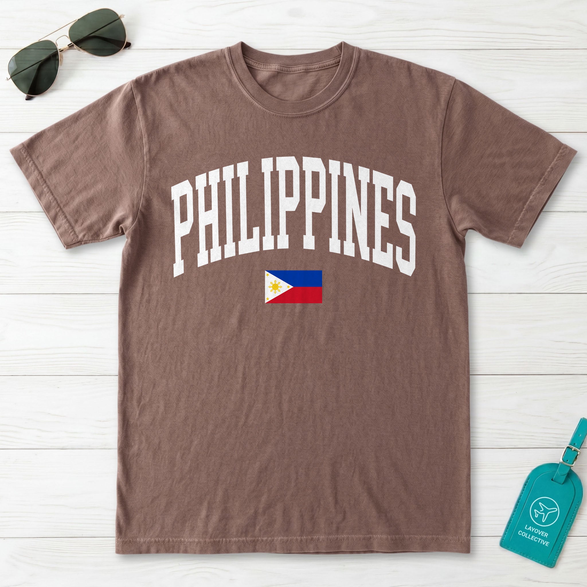 Philippines Collegiate Flag T-Shirt