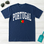 Portugal Collegiate Flag T-Shirt