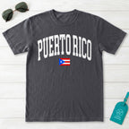 Puerto Rico Collegiate Flag T-Shirt