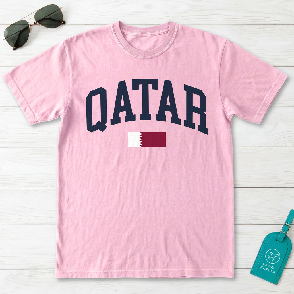 Qatar Collegiate Flag T-Shirt