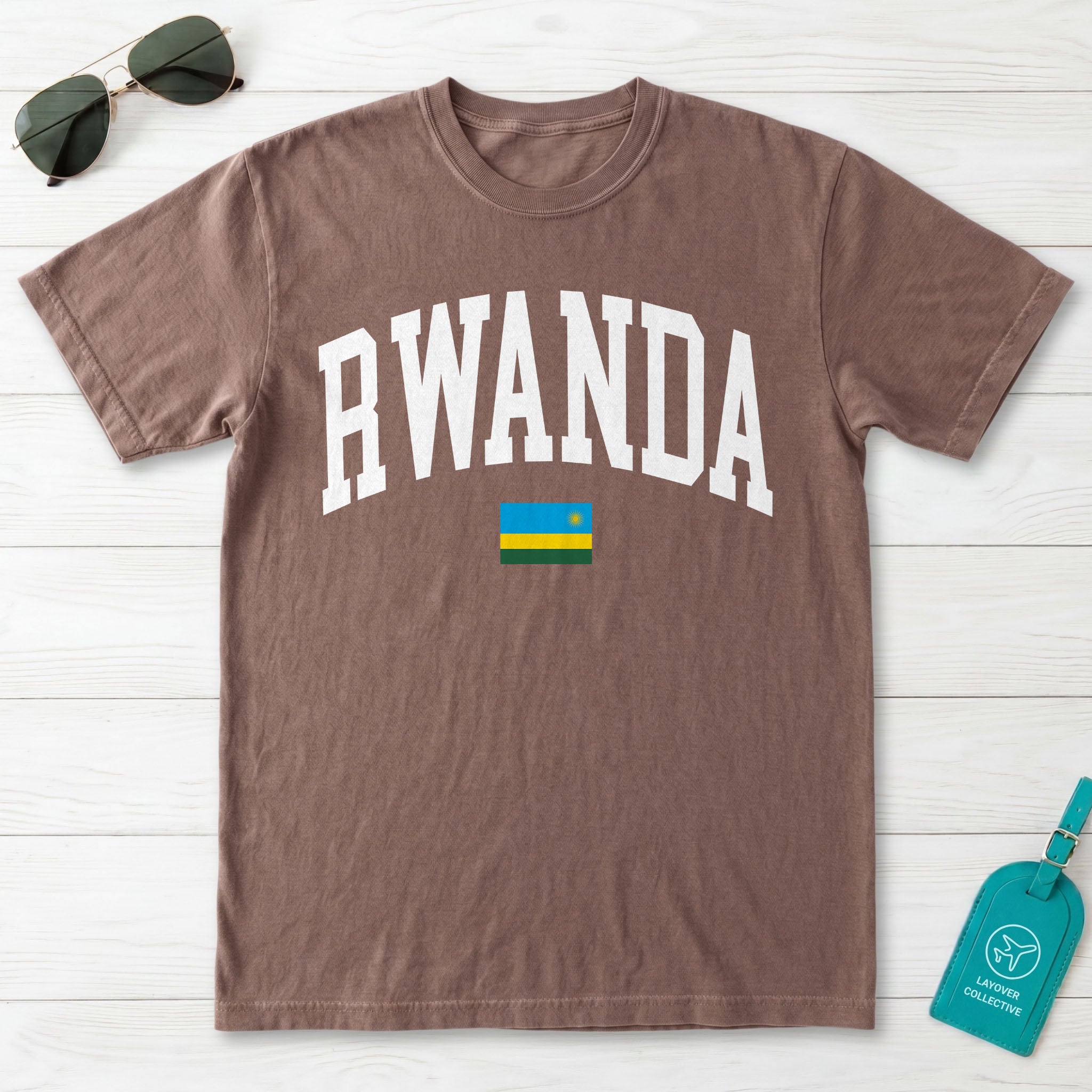Rwanda Collegiate T-Shirt