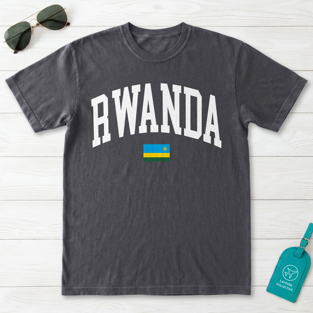 Rwanda Collegiate T-Shirt