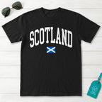Scotland Collegiate Flag T-Shirt