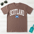 Scotland Collegiate Flag T-Shirt