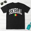 Senegal Collegiate Flag T-Shirt