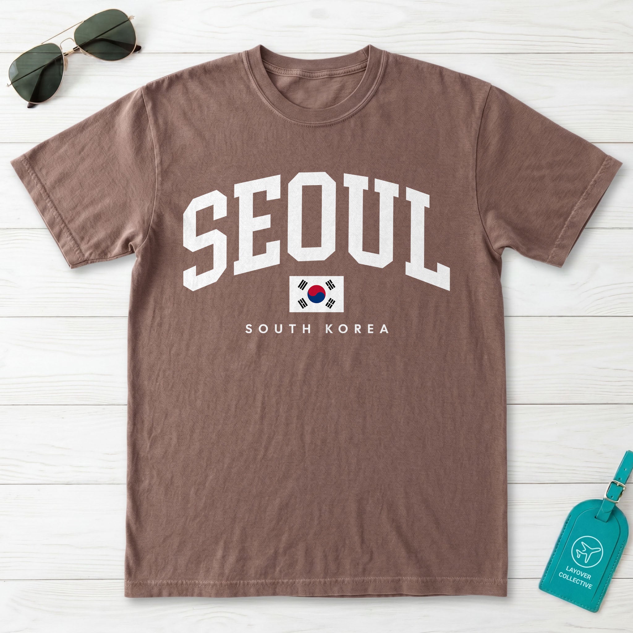 Seoul Collegiate T-Shirt