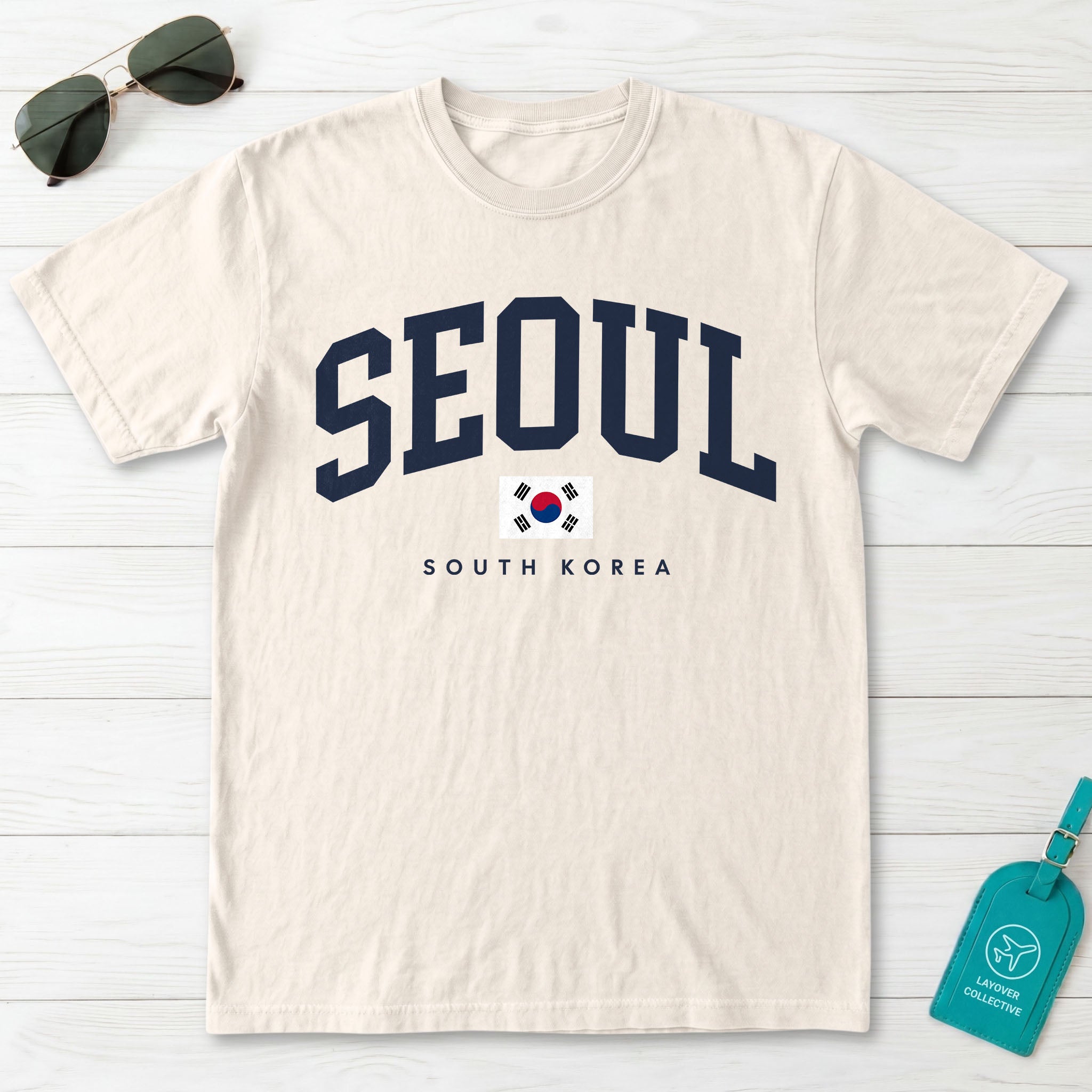 Seoul Collegiate T-Shirt