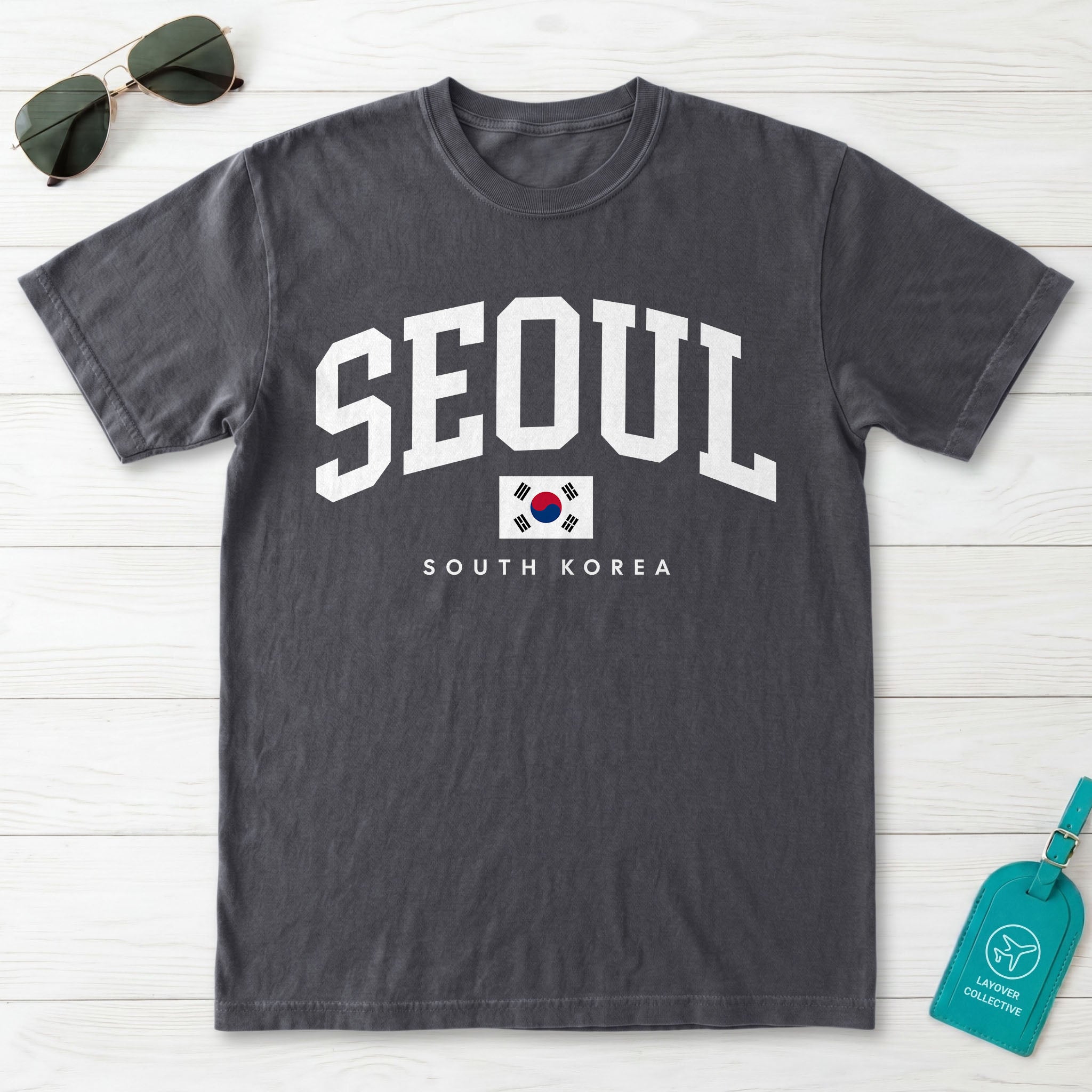 Seoul Collegiate T-Shirt