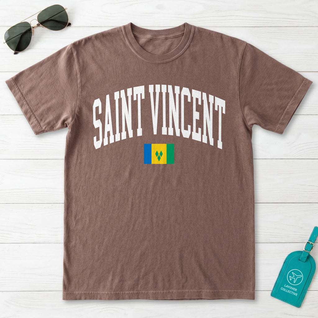 Saint Vincent Collegiate Flag T-Shirt