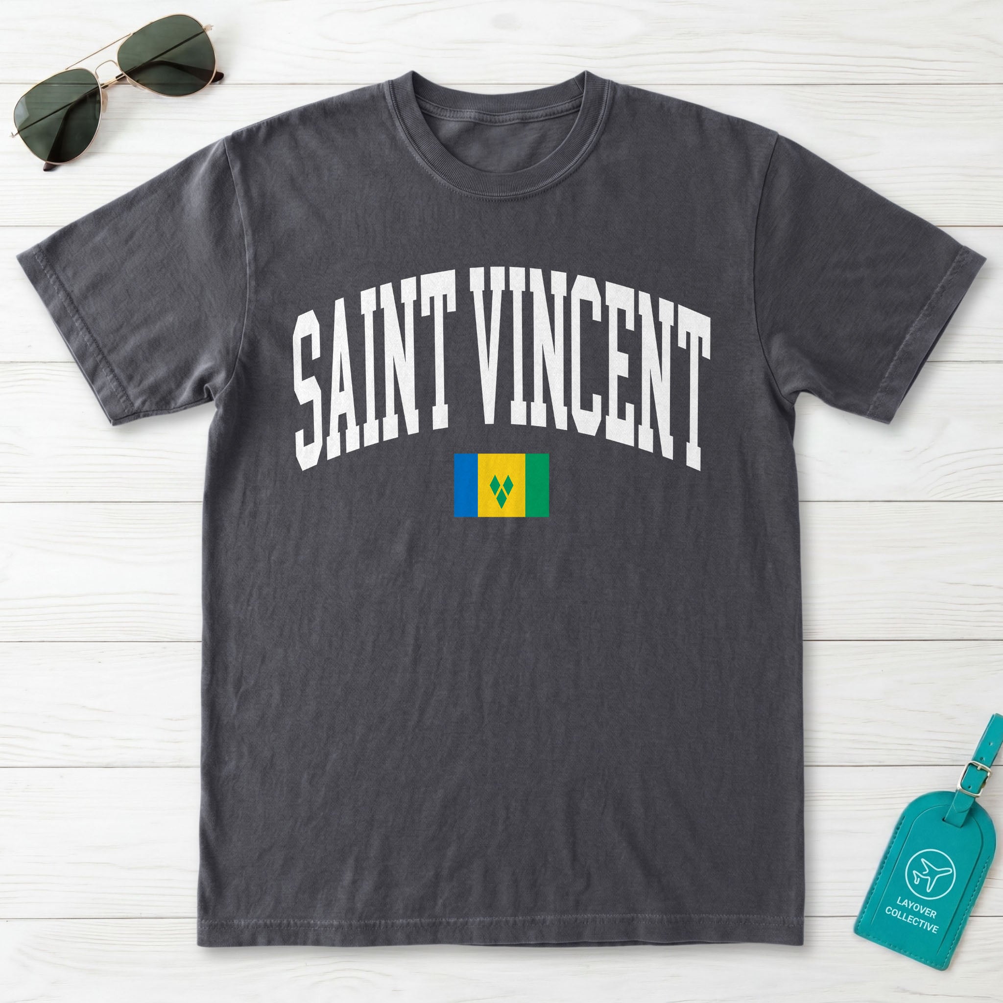 Saint Vincent Collegiate Flag T-Shirt