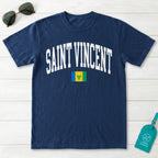 Saint Vincent Collegiate Flag T-Shirt