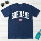 Suriname Collegiate Flag T-Shirt