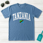 Tanzania Collegiate Flag T-Shirt