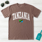 Tanzania Collegiate Flag T-Shirt