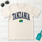 Tanzania Collegiate Flag T-Shirt