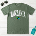 Tanzania Collegiate Flag T-Shirt