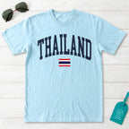 Thailand Collegiate Flag T-Shirt