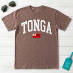 Tonga Collegiate Flag T-Shirt