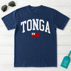 Tonga Collegiate Flag T-Shirt