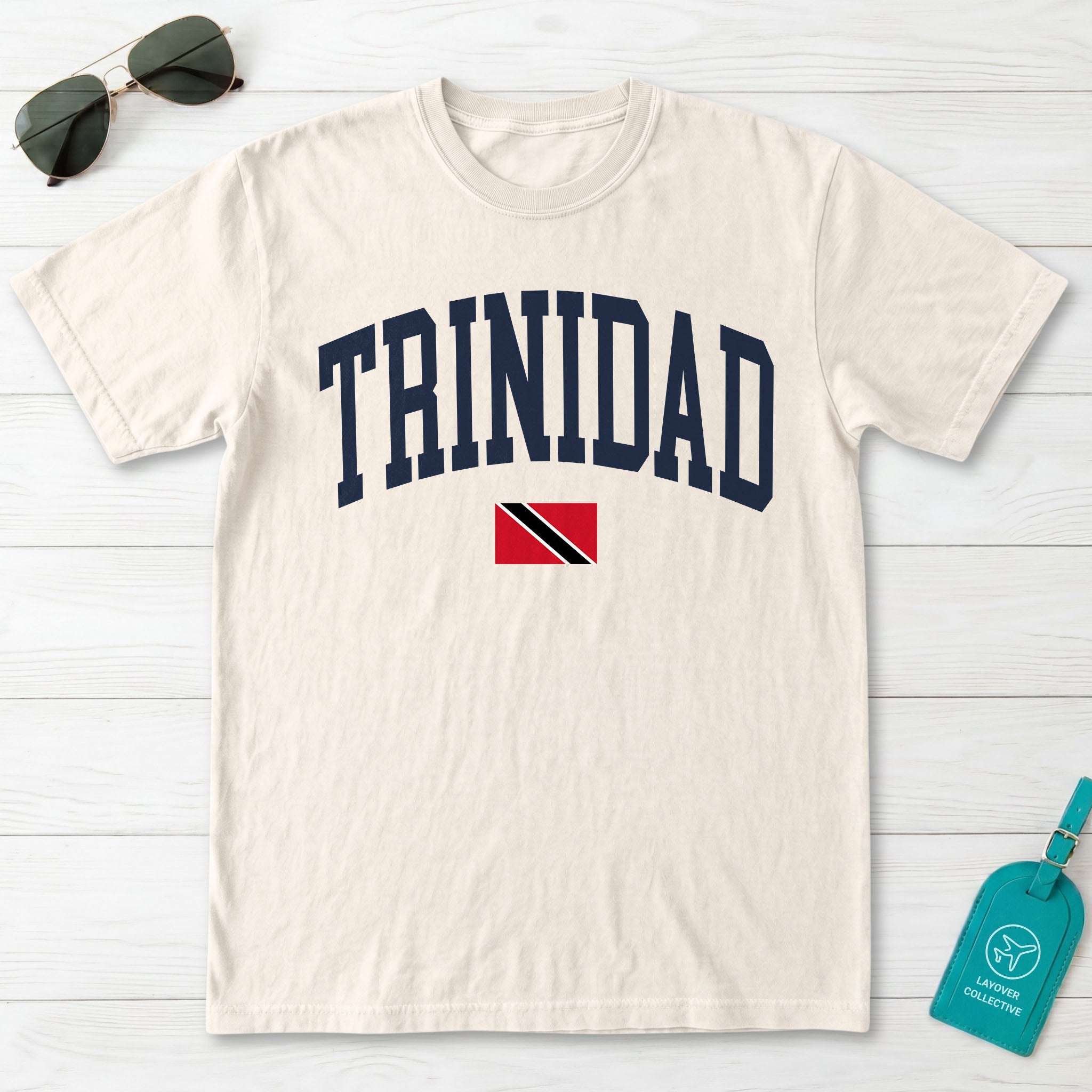 Trinidad Collegiate Flag T-Shirt