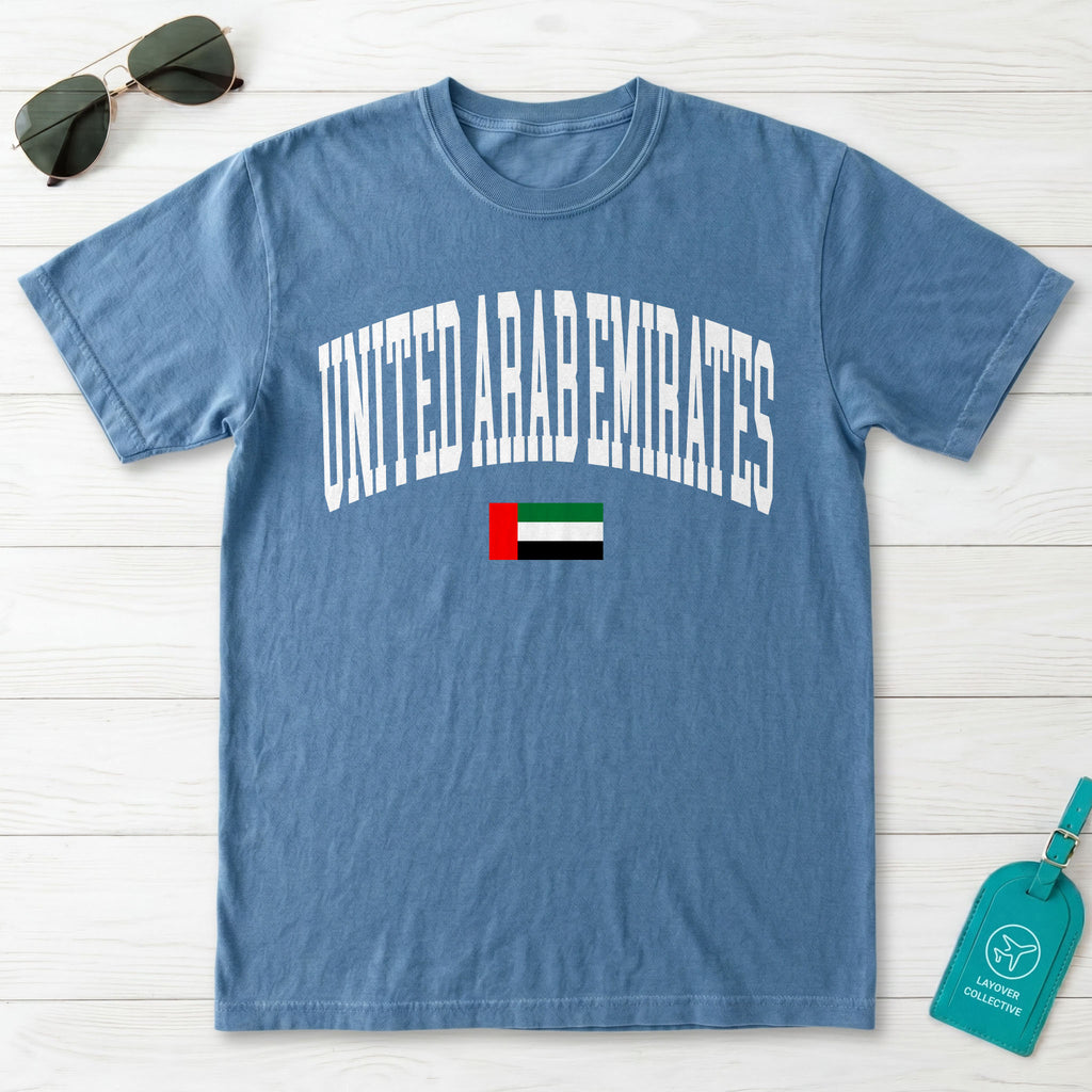 UAE Collegiate Flag T-Shirt
