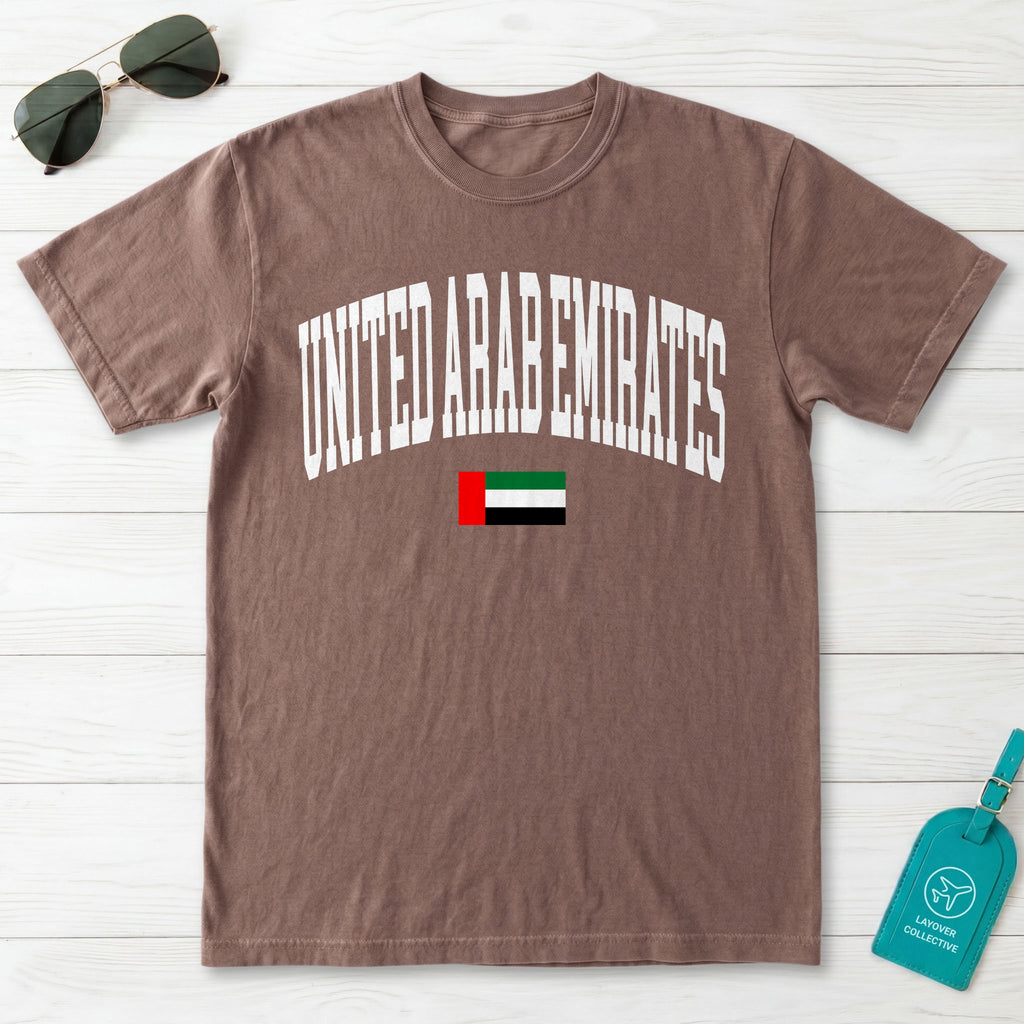 UAE Collegiate Flag T-Shirt