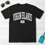 U.S. Virgin Islands Collegiate Flag T-Shirt