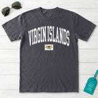 U.S. Virgin Islands Collegiate Flag T-Shirt