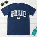 U.S. Virgin Islands Collegiate Flag T-Shirt