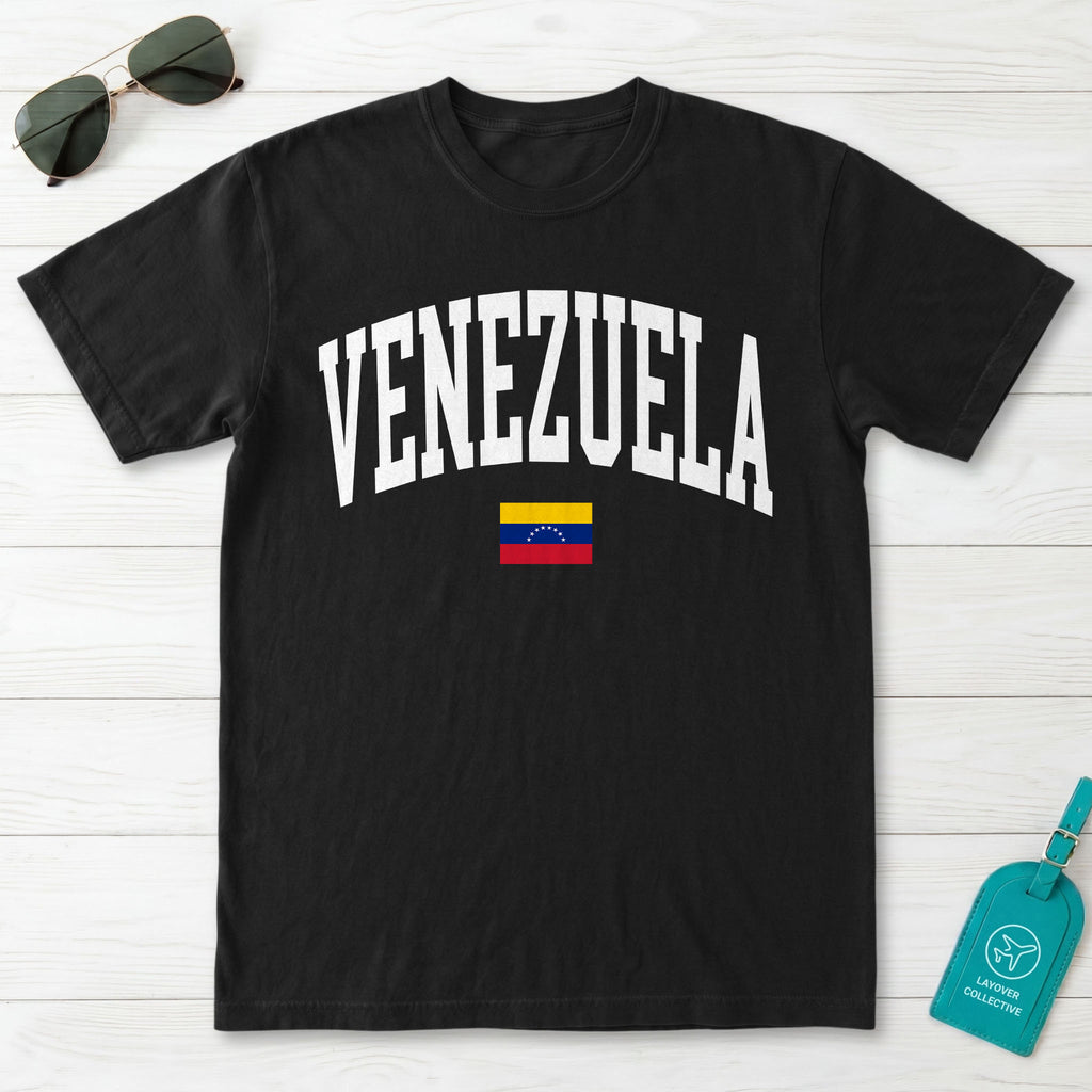 Venezuela Collegiate Flag T-Shirt