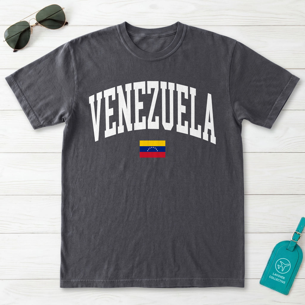 Venezuela Collegiate Flag T-Shirt