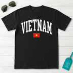 Vietnam Collegiate Flag T-Shirt